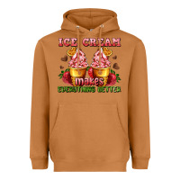 Meerkat ice cream makes everything better Heavyweight Hoodie - AdoDesignShop