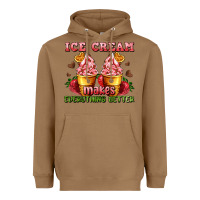 Toasted Coconut ice cream makes everything better Heavyweight Hoodie - AdoDesignShop