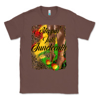 Chestnut steppin'  into juneteenth Classic Tee - HRA Design Shop