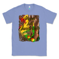 Colony Blue steppin'  into juneteenth Classic Tee - HRA Design Shop