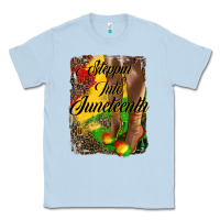 Dusty Blue steppin'  into juneteenth Classic Tee - HRA Design Shop