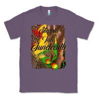 Lavender steppin'  into juneteenth Classic Tee - HRA Design Shop
