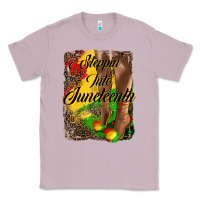 Lilac steppin'  into juneteenth Classic Tee - HRA Design Shop