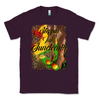 Plum steppin'  into juneteenth Classic Tee - HRA Design Shop