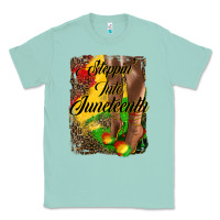 Seafoam steppin'  into juneteenth Classic Tee - HRA Design Shop