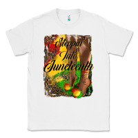 White steppin'  into juneteenth Classic Tee - HRA Design Shop