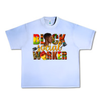 Grape Ice black social worker Urban Heavy Tee - texasbilliewilder