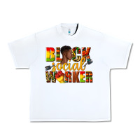 White black social worker Urban Heavy Tee - texasbilliewilder