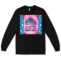 Black ohana means family stitch Long Sleeve Tee - Zillion Design Studio