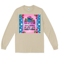Mushroom ohana means family stitch Long Sleeve Tee - Zillion Design Studio