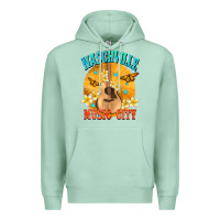 Seafoam naschville music city Premium Hoodie - NancyCooperArtShop