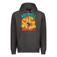 Smoke naschville music city Premium Hoodie - NancyCooperArtShop