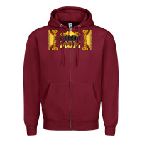 Burgundy leopard softball mom 16oz libbey glass Zipper Hoodie - HRA Design Shop