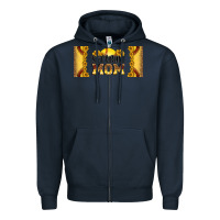 Navy leopard softball mom 16oz libbey glass Zipper Hoodie - HRA Design Shop