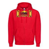 Red leopard softball mom 16oz libbey glass Zipper Hoodie - HRA Design Shop