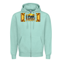 Seafoam leopard softball mom 16oz libbey glass Zipper Hoodie - HRA Design Shop