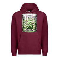 Burgundy gin tonic Premium Hoodie - AdoDesignShop