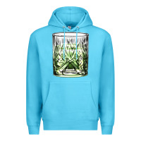 Ocean Blue gin tonic Premium Hoodie - AdoDesignShop