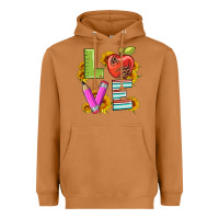 Meerkat love with pen and  serape leopard Heavyweight Hoodie - Artiststas