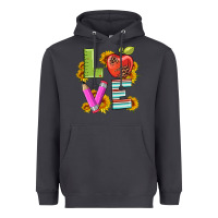 Smoke love with pen and  serape leopard Heavyweight Hoodie - Artiststas
