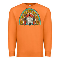 Carrot scottish white calf  rainbow Premium Sweatshirt - BarkalooDesign