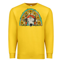 Lemon scottish white calf  rainbow Premium Sweatshirt - BarkalooDesign