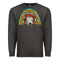 Smoke scottish white calf  rainbow Premium Sweatshirt - BarkalooDesign