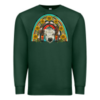 Sports Green scottish white calf  rainbow Premium Sweatshirt - BarkalooDesign