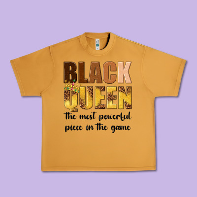 Urban Heavy Tee black queen the most powerful piece in the game