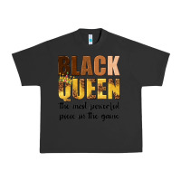 Pigment Black black queen the most powerful piece in the game Urban Heavy Tee - texasbilliewilder