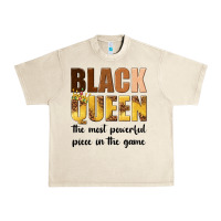 Sandshell black queen the most powerful piece in the game Urban Heavy Tee - texasbilliewilder