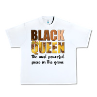 White black queen the most powerful piece in the game Urban Heavy Tee - texasbilliewilder