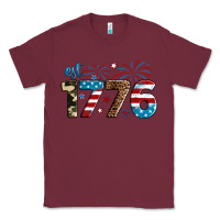 Burgundy Est. 1776 Classic Tee - Neo Western
