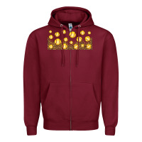 Burgundy leopard softball 16oz libbey glass Zipper Hoodie - HRA Design Shop