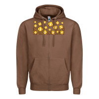 Chestnut leopard softball 16oz libbey glass Zipper Hoodie - HRA Design Shop
