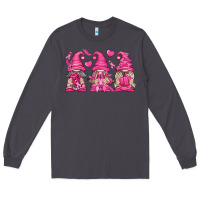 Smoke Breast Cancer Gnomes Long Sleeve Tee - texasbilliewilder
