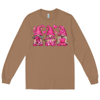 Toasted Coconut Breast Cancer Gnomes Long Sleeve Tee - texasbilliewilder