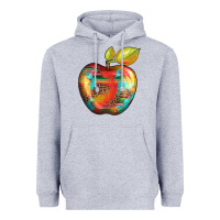 Heather Grey leopard turquoise glitter serape Heavyweight Hoodie - Artiststas