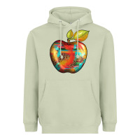 Matcha leopard turquoise glitter serape Heavyweight Hoodie - Artiststas