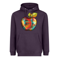 Plum leopard turquoise glitter serape Heavyweight Hoodie - Artiststas