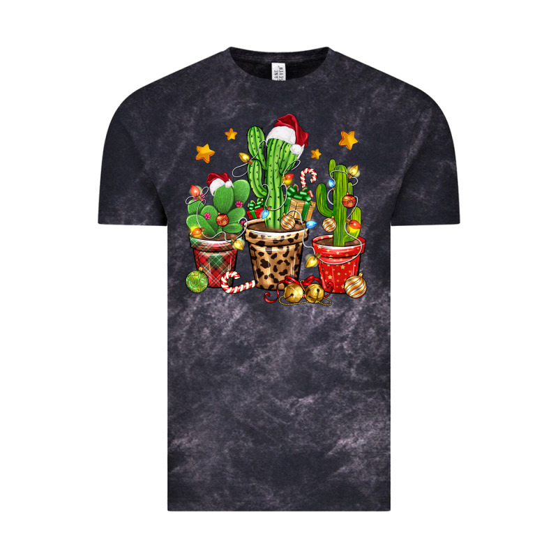 Christmas Cactus Vintage Tee by Zillion Design Studio | Teevron