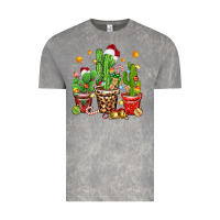 Cloud Rock Christmas cactus Vintage Tee - Zillion Design Studio