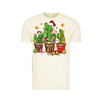 Vintage Arctic Christmas cactus Vintage Tee - Zillion Design Studio