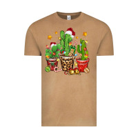 Vintage Camel Christmas cactus Vintage Tee - Zillion Design Studio