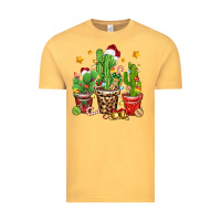 Vintage Mustard Christmas cactus Vintage Tee - Zillion Design Studio