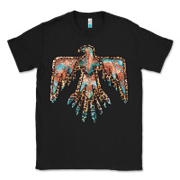 Black thunderbird leopard leather Classic Tee - BarkalooDesign