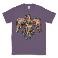 Lavender thunderbird leopard leather Classic Tee - BarkalooDesign