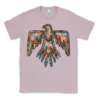 Lilac thunderbird leopard leather Classic Tee - BarkalooDesign