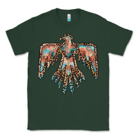 Sports Green thunderbird leopard leather Classic Tee - BarkalooDesign