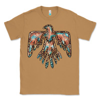 Toasted Coconut thunderbird leopard leather Classic Tee - BarkalooDesign
